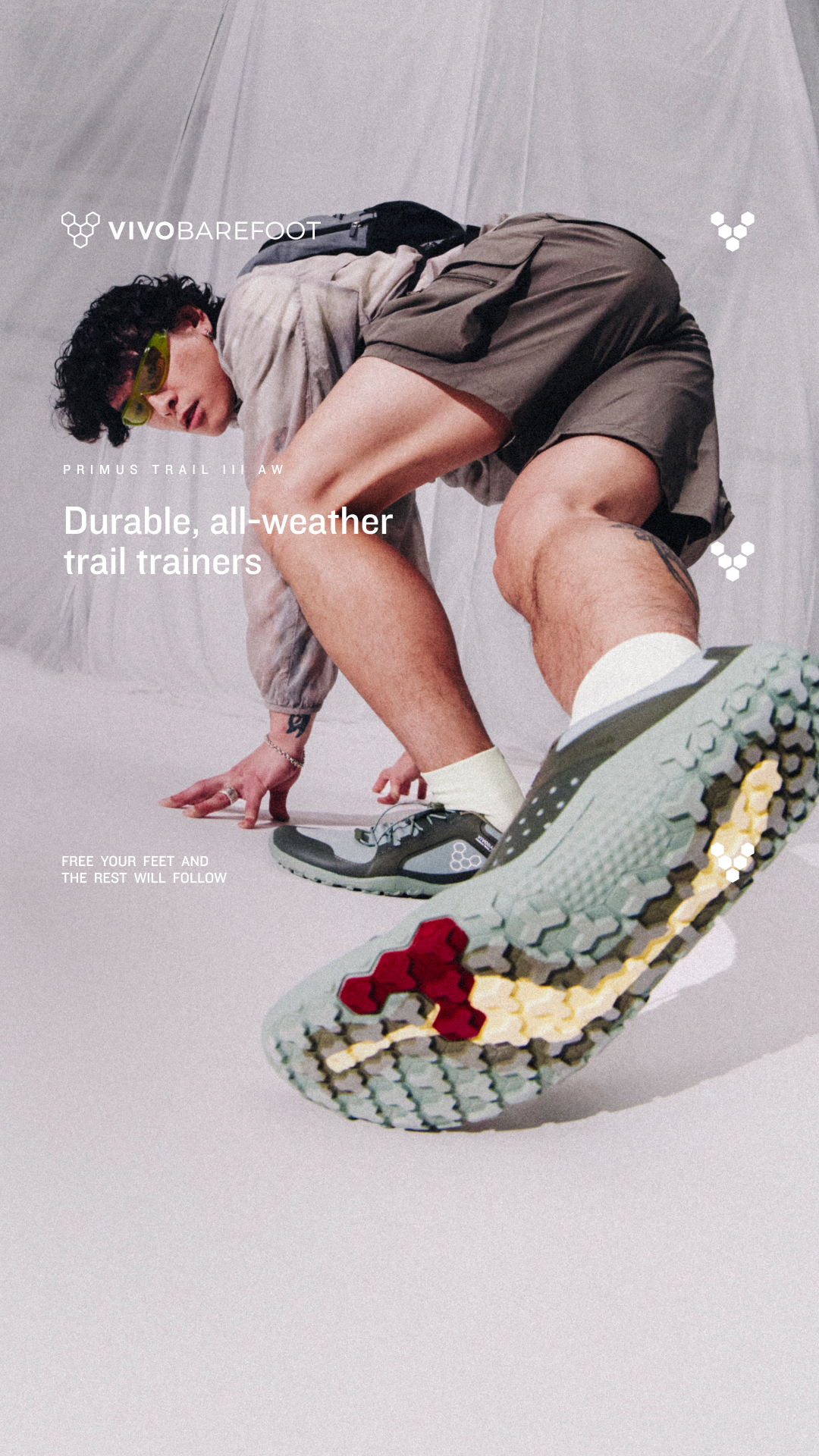 Vivobarefoot Facebook ad