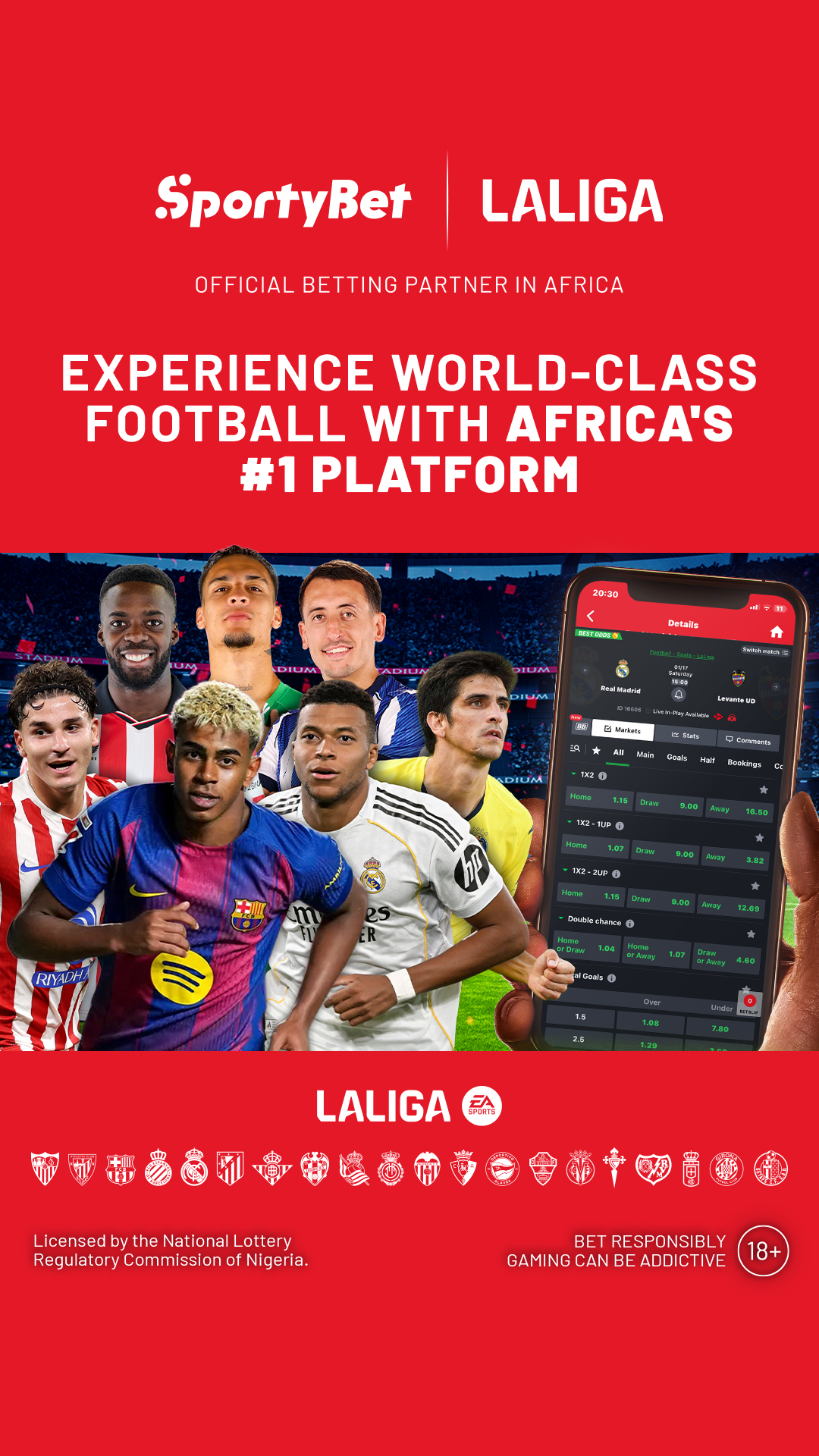 SportyBet Nigeria Facebook ad