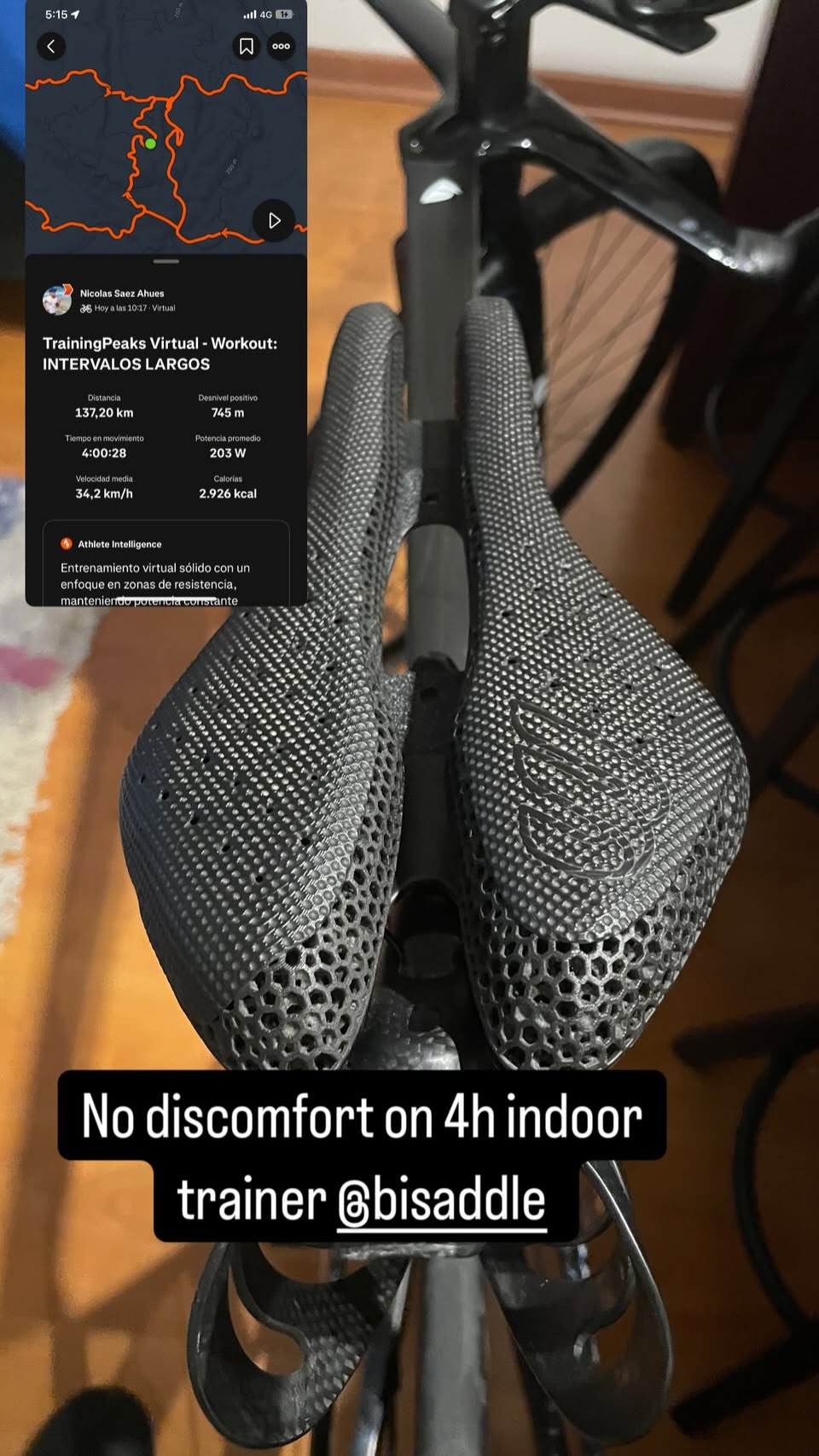 BiSaddle Bicycle Saddle Facebook ad: Reduces ED & Soft Tissue Damage