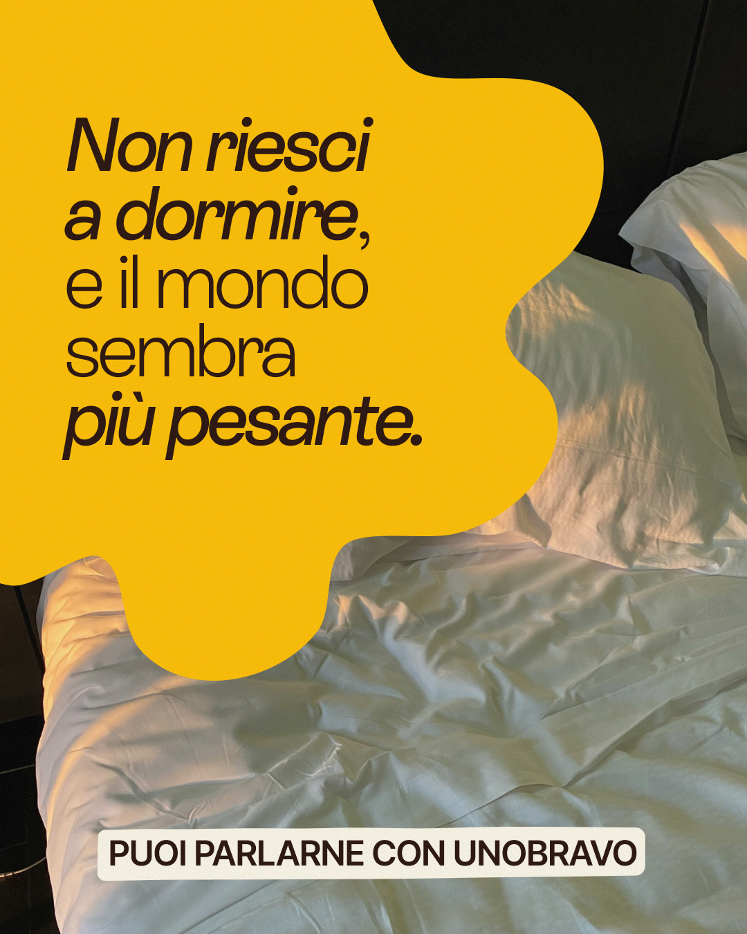 Unobravo Facebook ad
