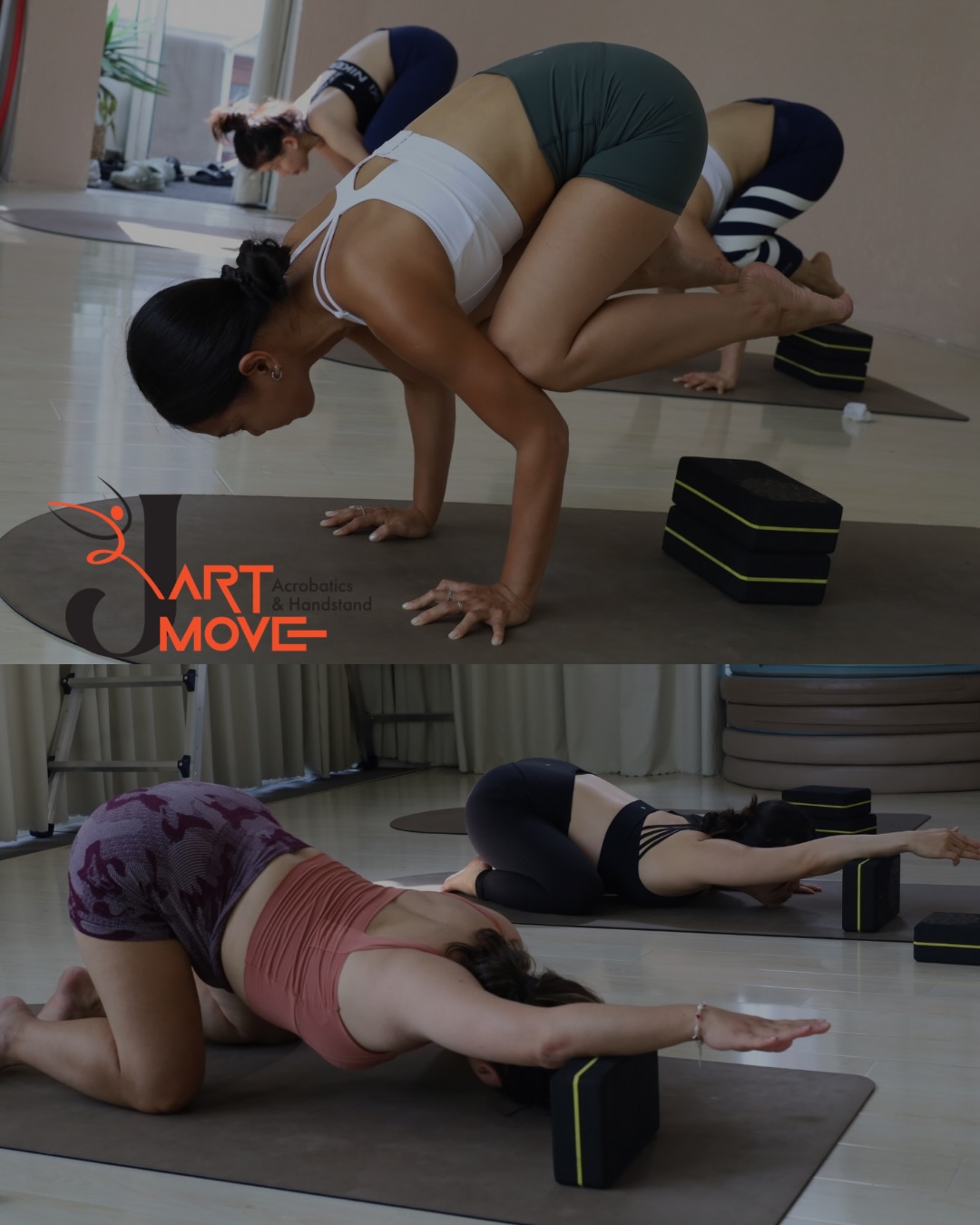 ART MOVE Facebook ad: INVERSION & CORE CLASS