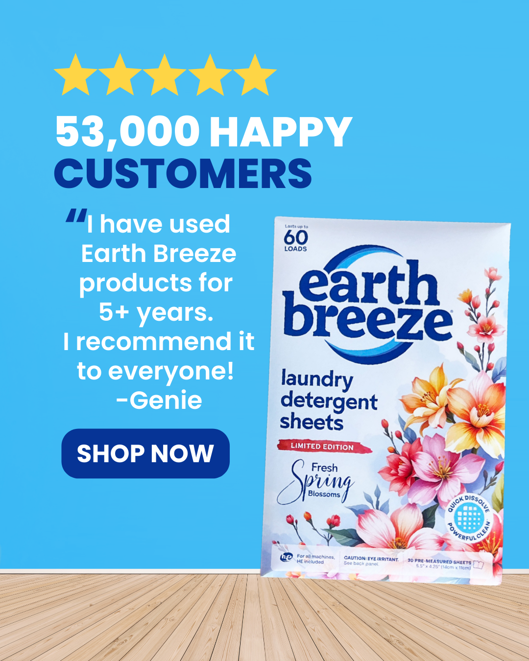 Earth Breeze Facebook ad