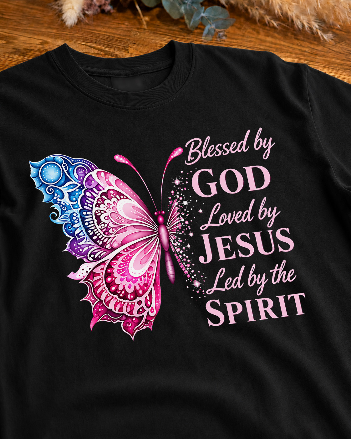 Vyxenor Shop Facebook ad: Blessed By God Loved By Jesus