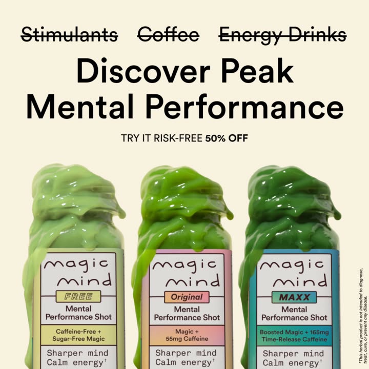 Magic Mind Facebook ad
