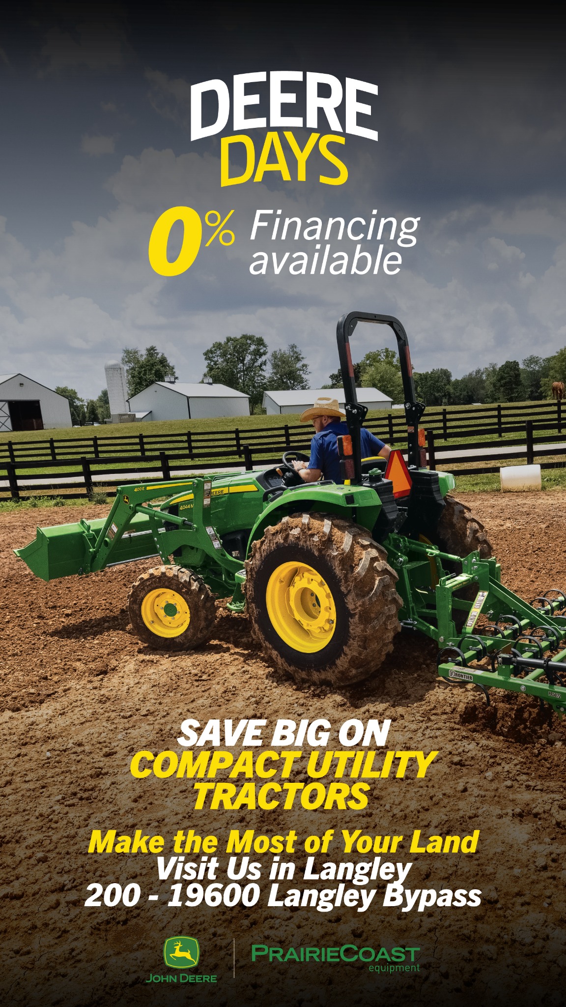 PrairieCoast equipment Facebook ad