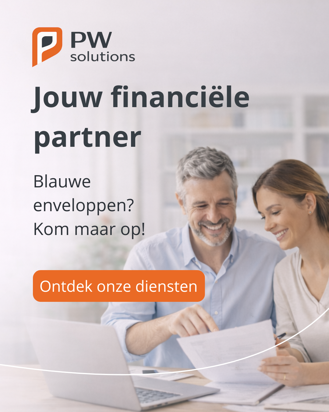 PW Solutions Facebook ad: Als klant weet je een ding zeker.