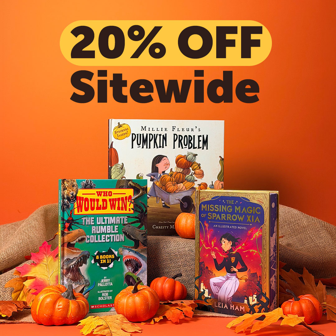 Scholastic Facebook ad: 20% Off Sitewide