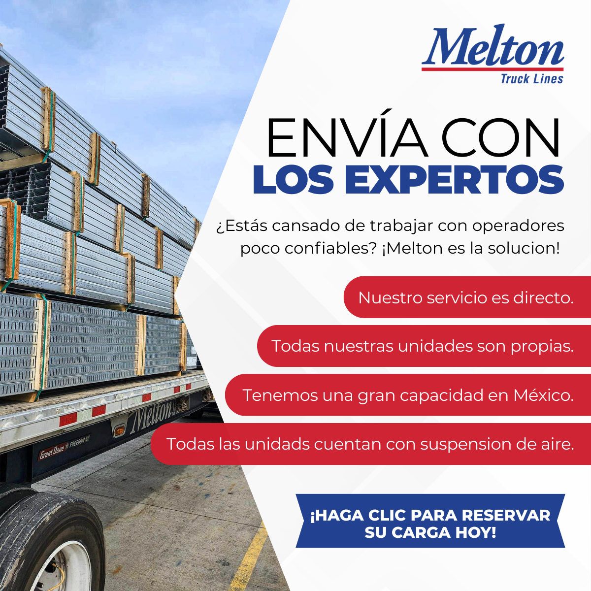 Melton Truck Lines, Inc Facebook ad