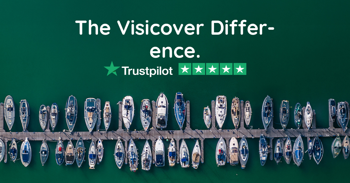 Visicover Facebook ad: Custom Boat Insurance in Minutes