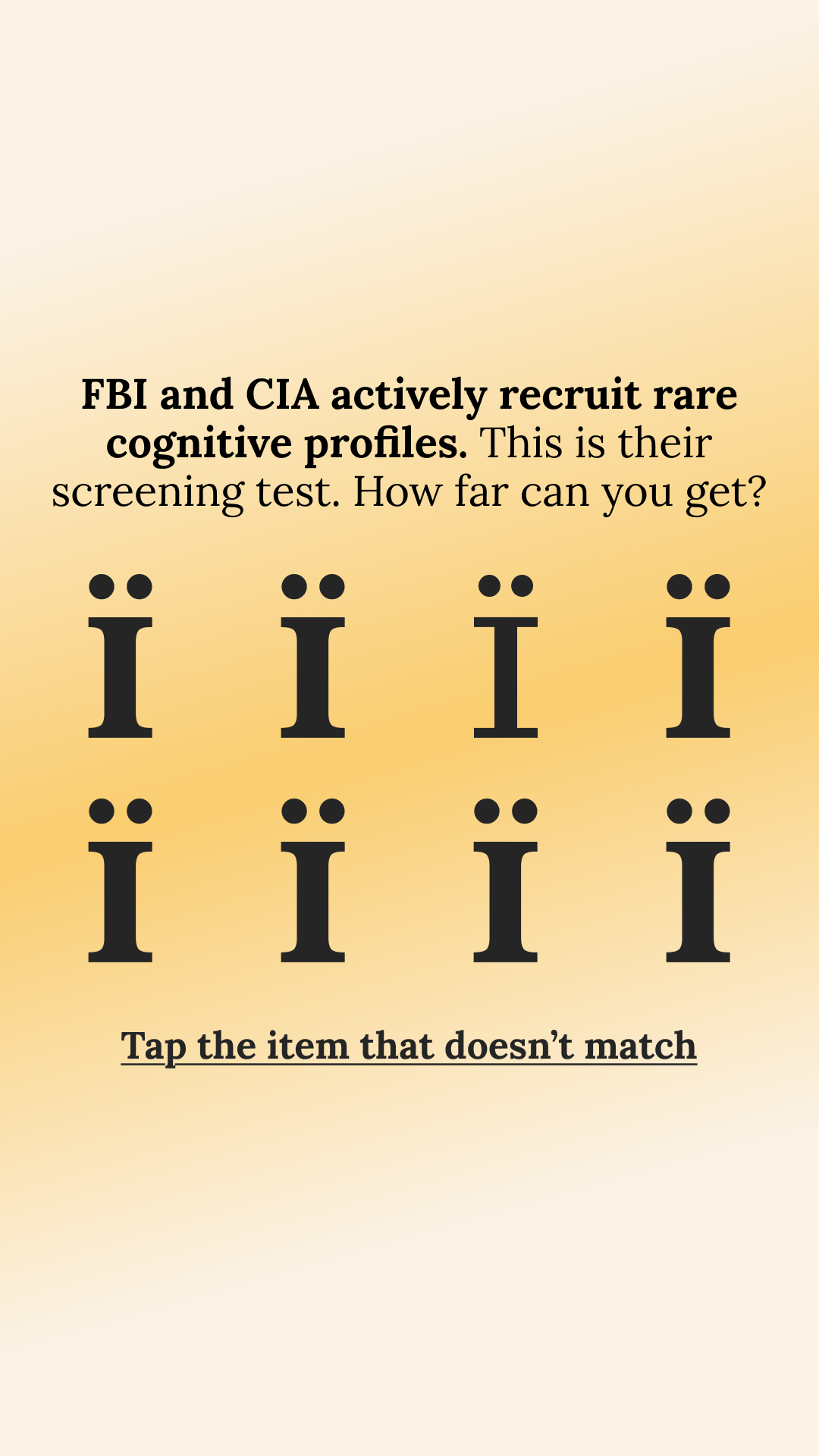 Brain Health Check Facebook ad