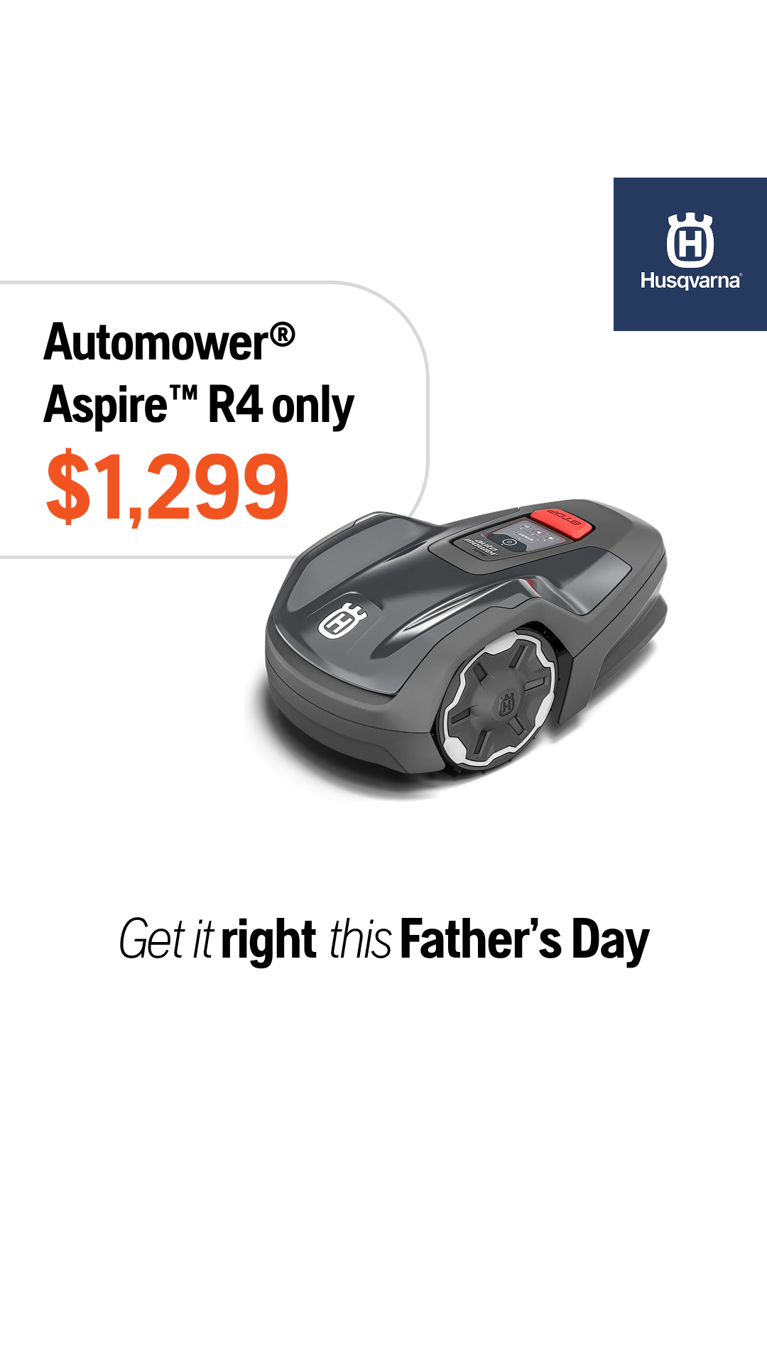 Husqvarna Facebook ad