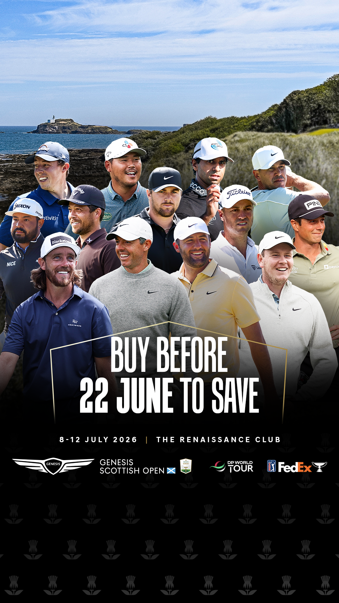 Genesis Scottish Open Facebook ad from Jun 10, 2026