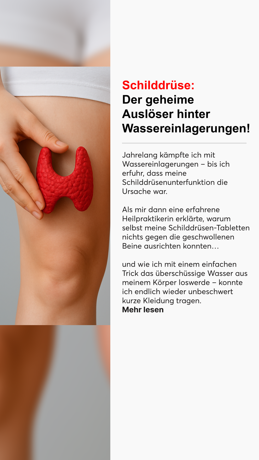 Mission Schilddrüse Facebook ad