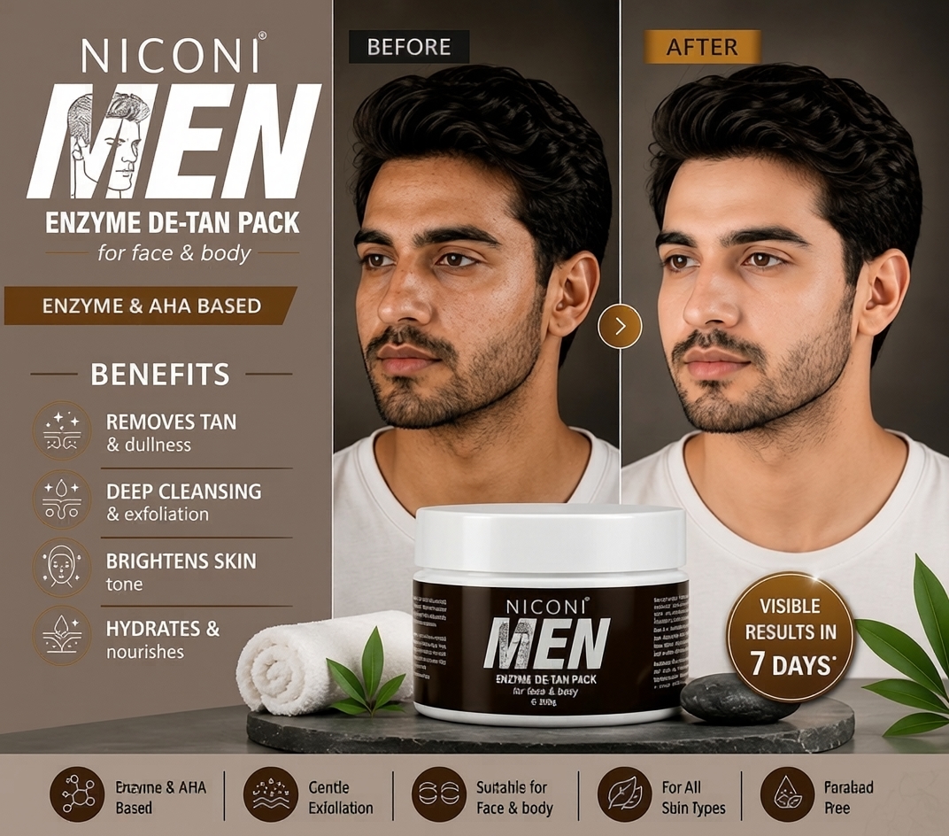 Buy Niconi Facebook ad: Clean face + fresh skin + confidence boost | 40% OFF Offer…