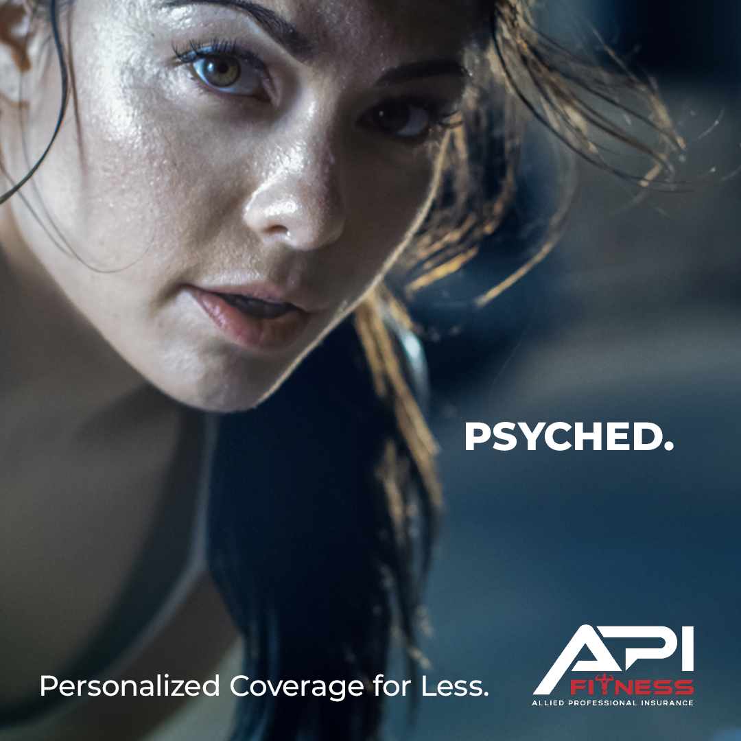 API Fitness Trainer Insurance Facebook ad: Liability Insurance for Fitness Professionals