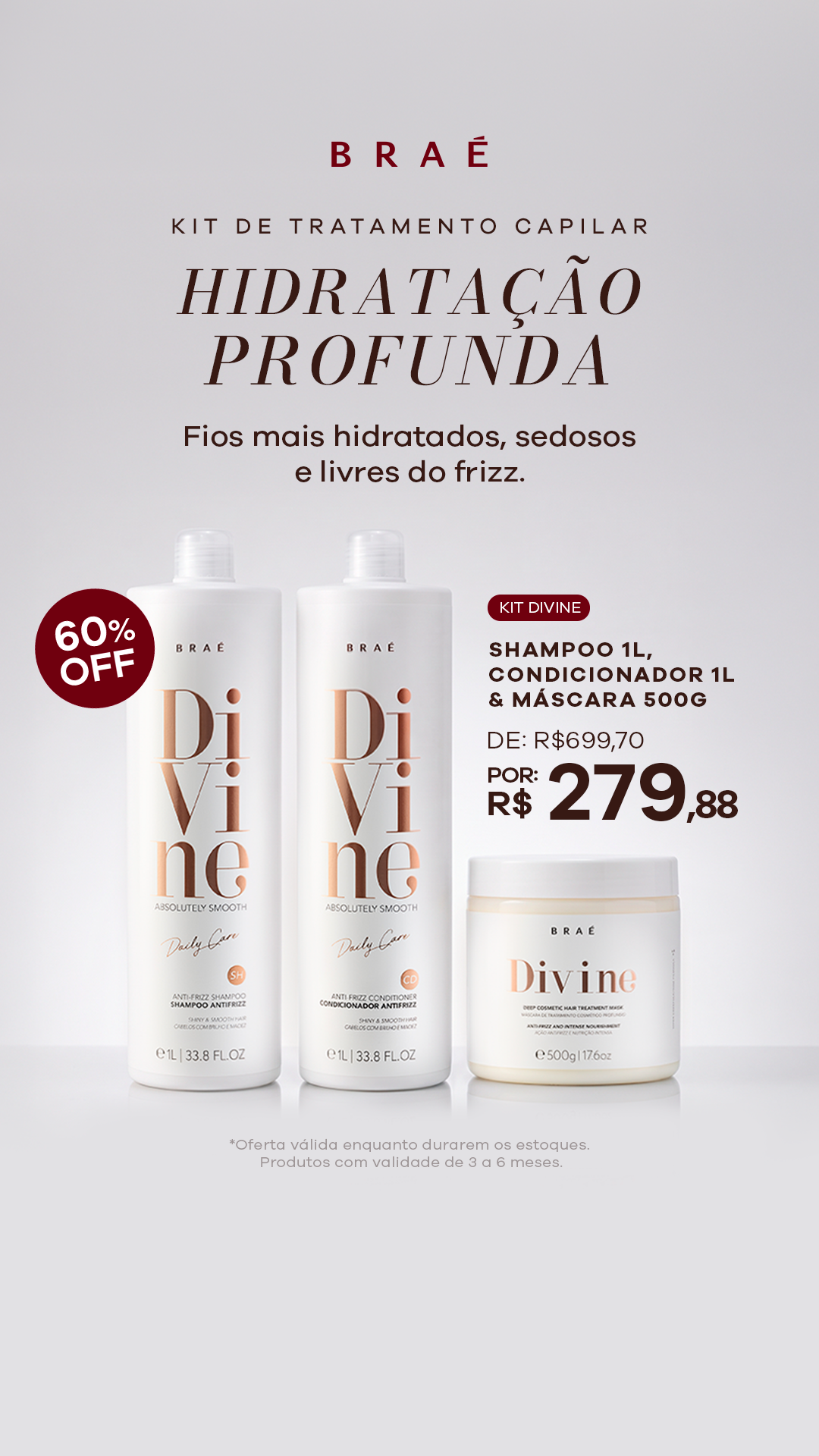 BRAÉ HAIR CARE Facebook ad