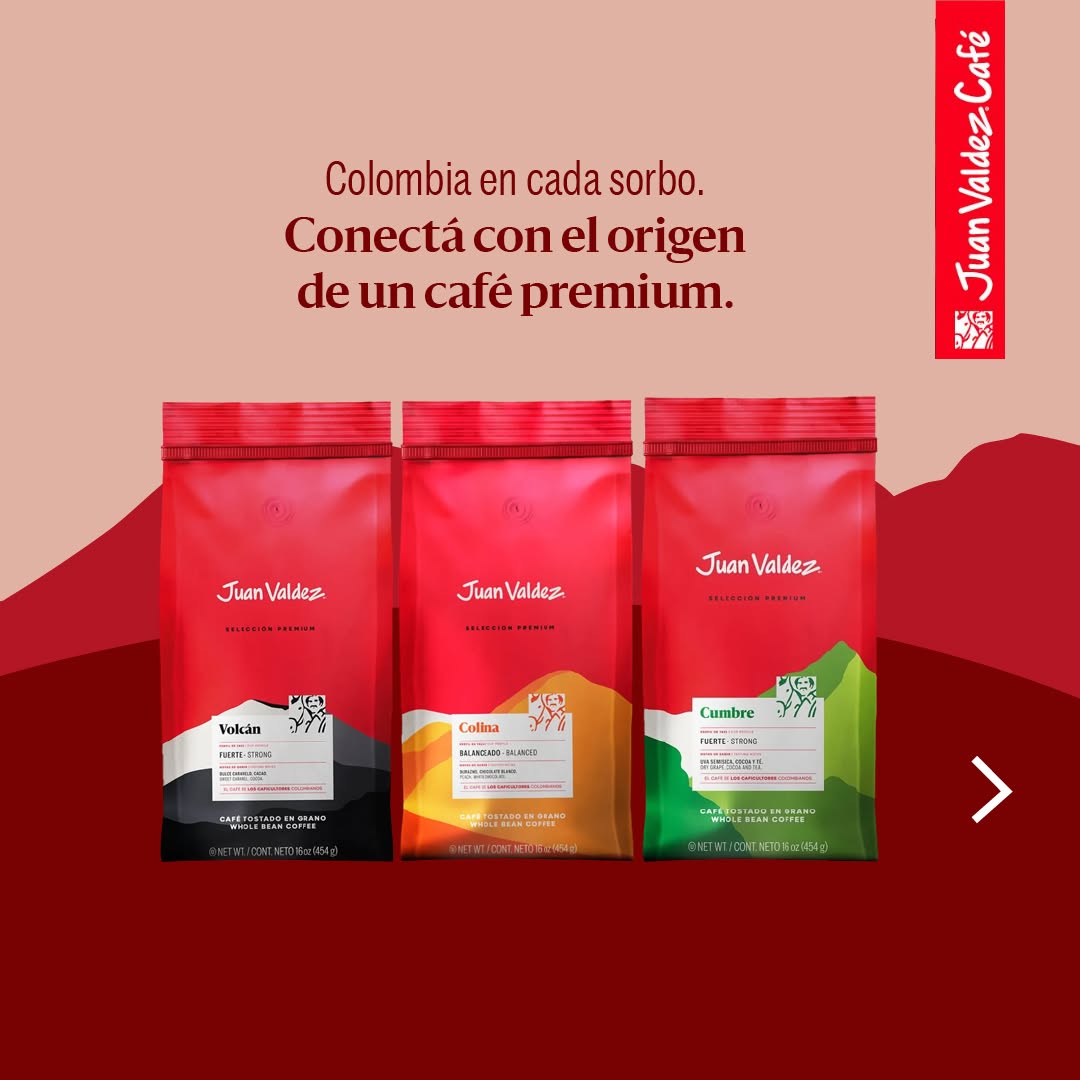 Juan Valdez Café Facebook ad from May 31, 2026