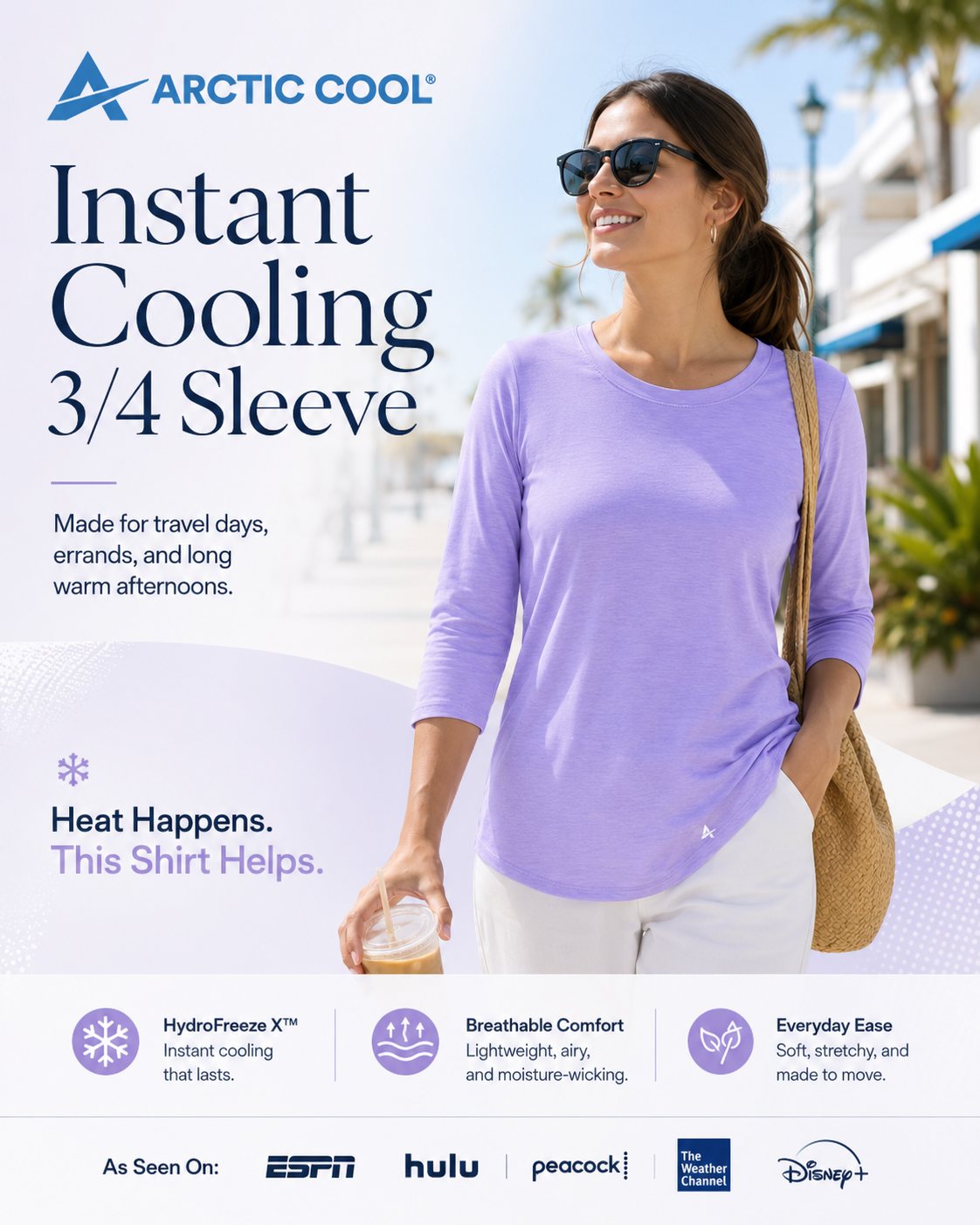 Arctic Cool Facebook ad