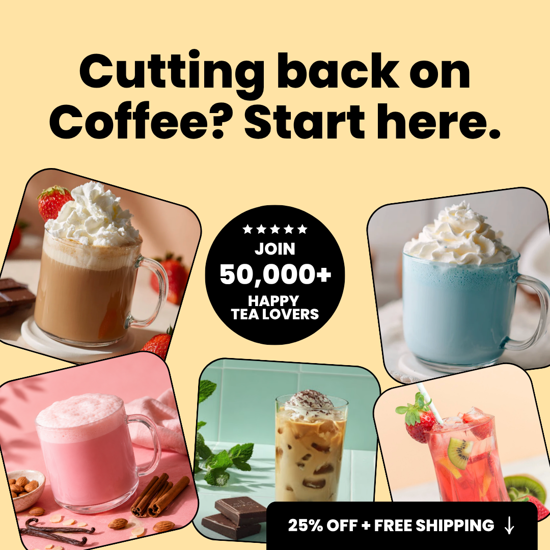 Tealish Facebook ad: Life’s Too Short for Boring Tea