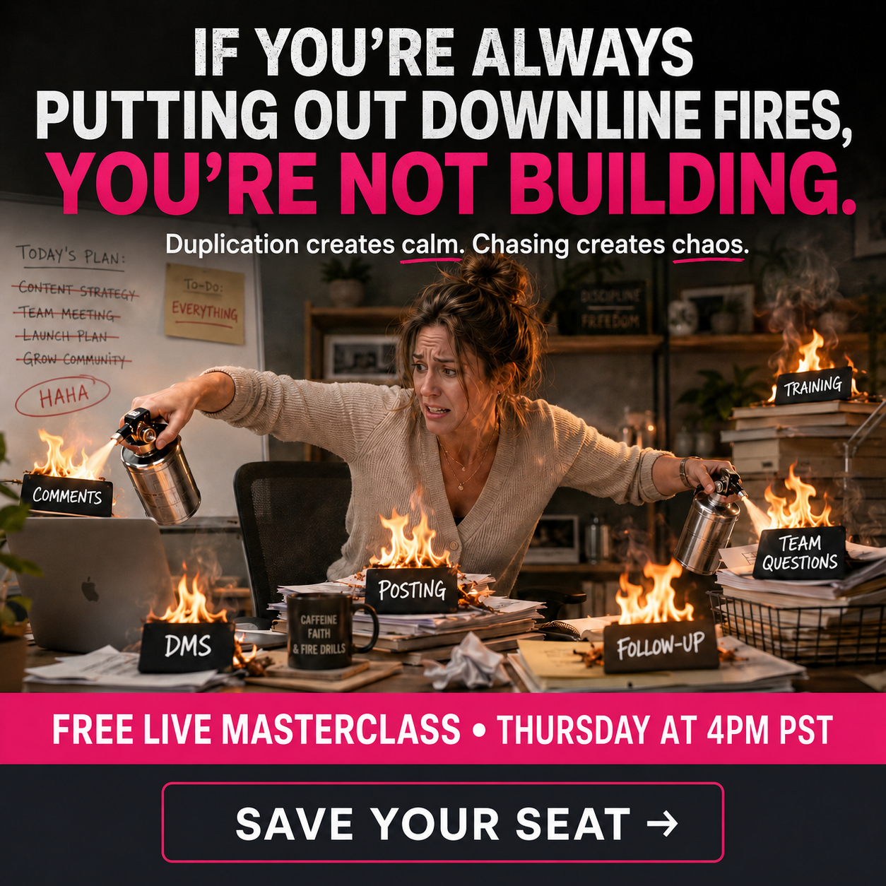 Attraction Marketing Facebook ad