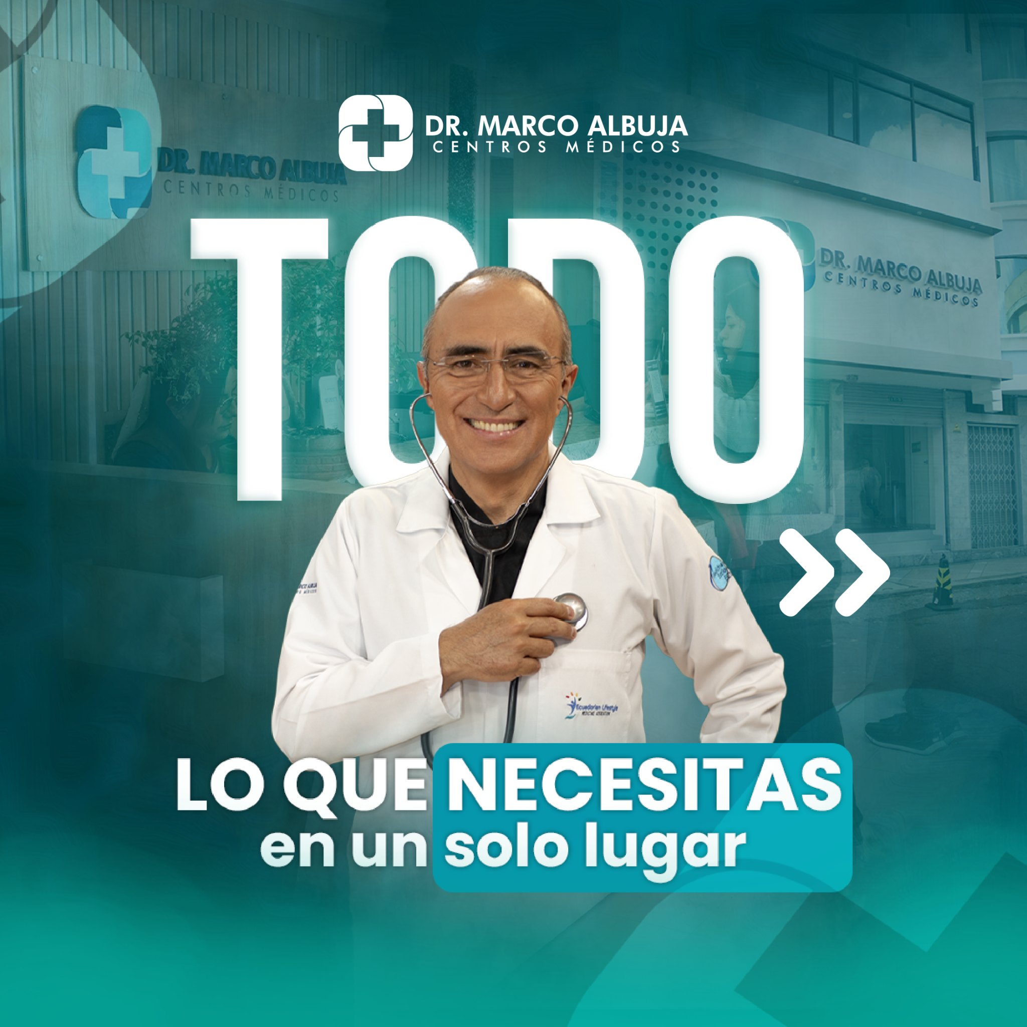 Dr. Marco Albuja Centros Médicos - Centro de Medicina de Estilo de Vida Facebook ad: El Dr. Marco Albuja te invita a conocer…