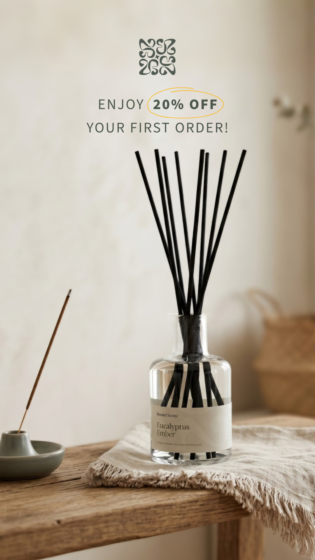 Blended Scents Facebook ad from Jul 13, 2026