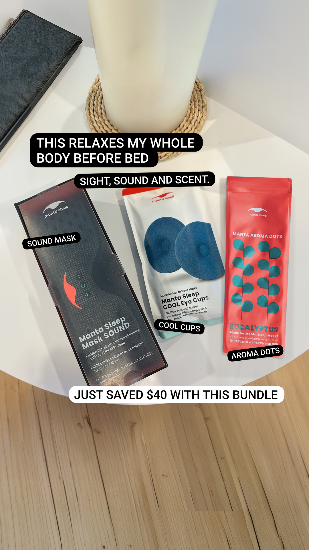 Manta Sleep Facebook ad