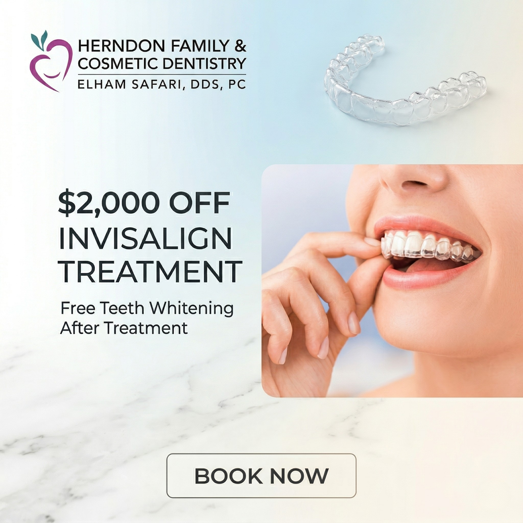 Herndon Family & Cosmetic Dentistry: Dr. Elham Safari, DDS Facebook ad