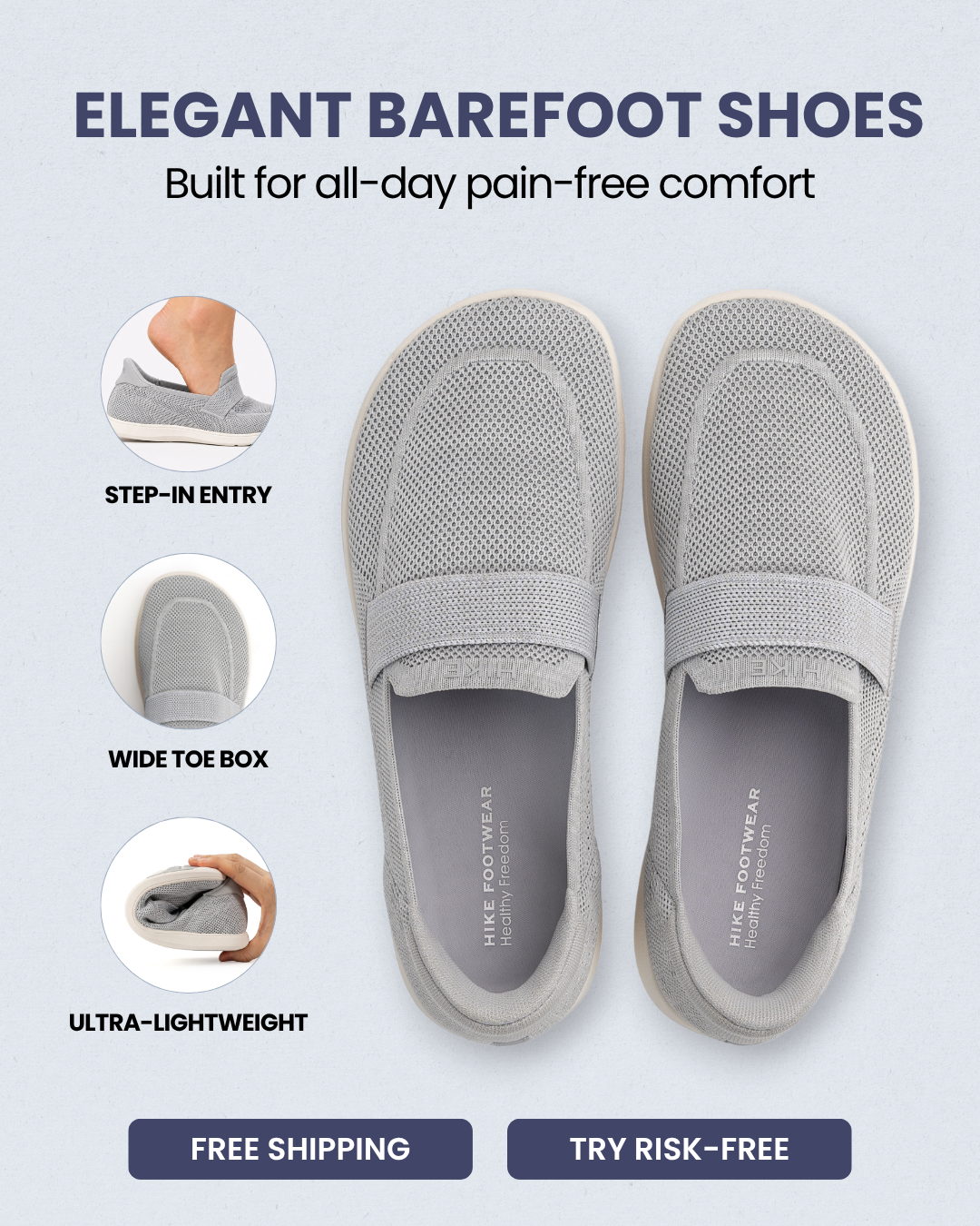 HIKE Footwear Facebook ad