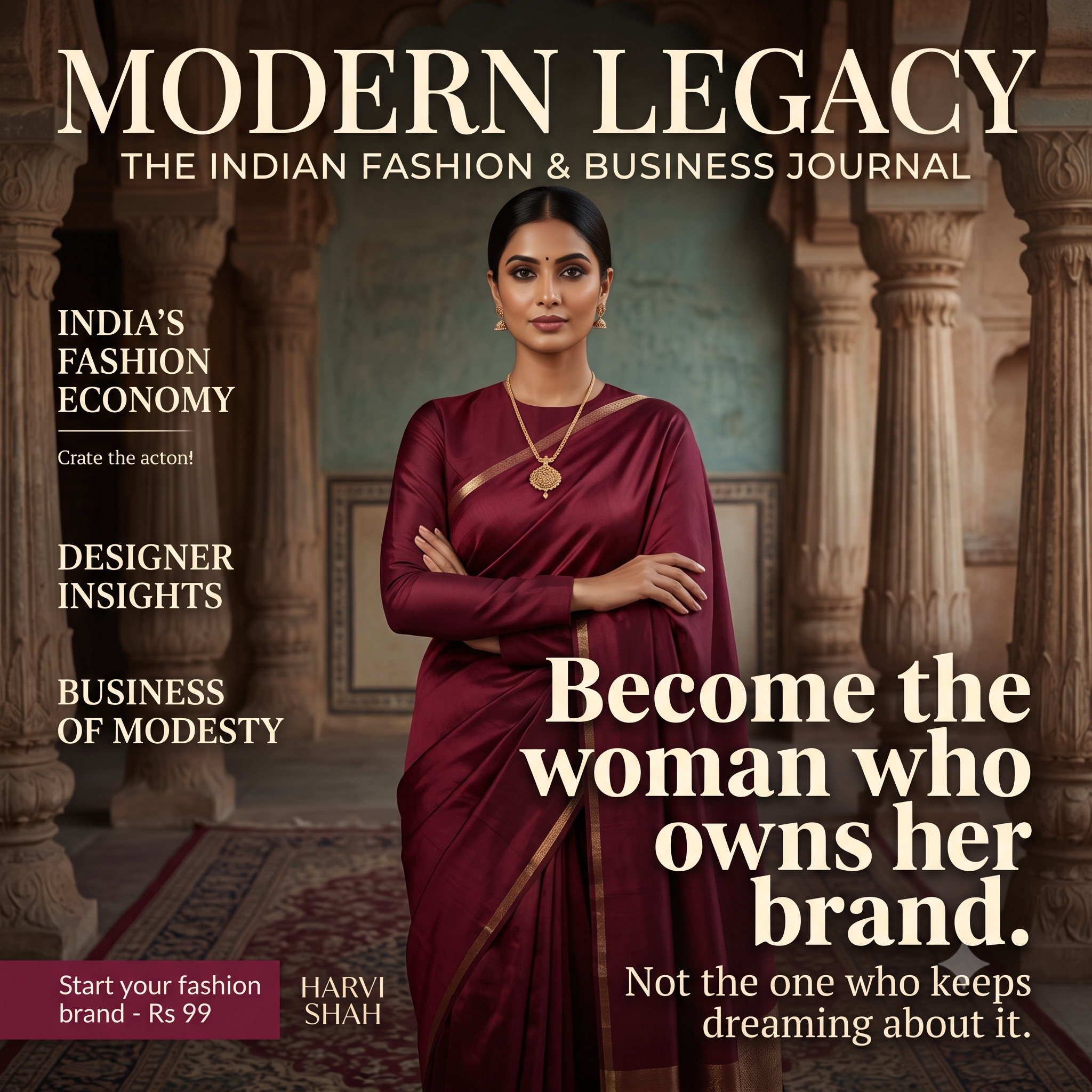 Harvi Shah Coach - Fashion Business Facebook ad