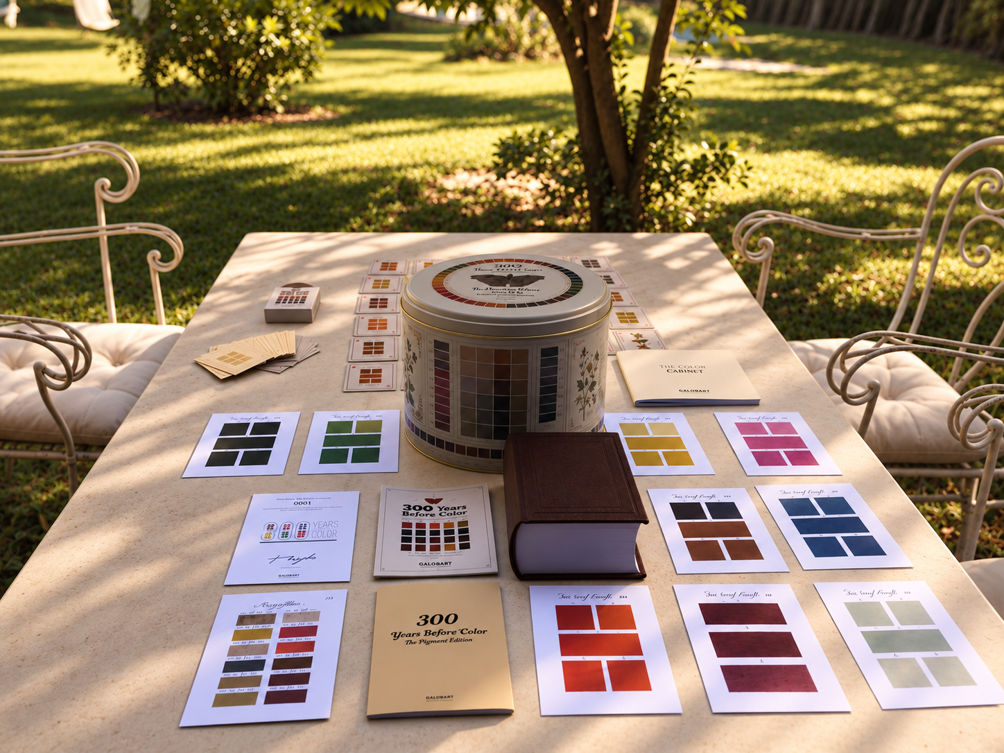 The Galobart Books Facebook ad: The 1692 Color Book