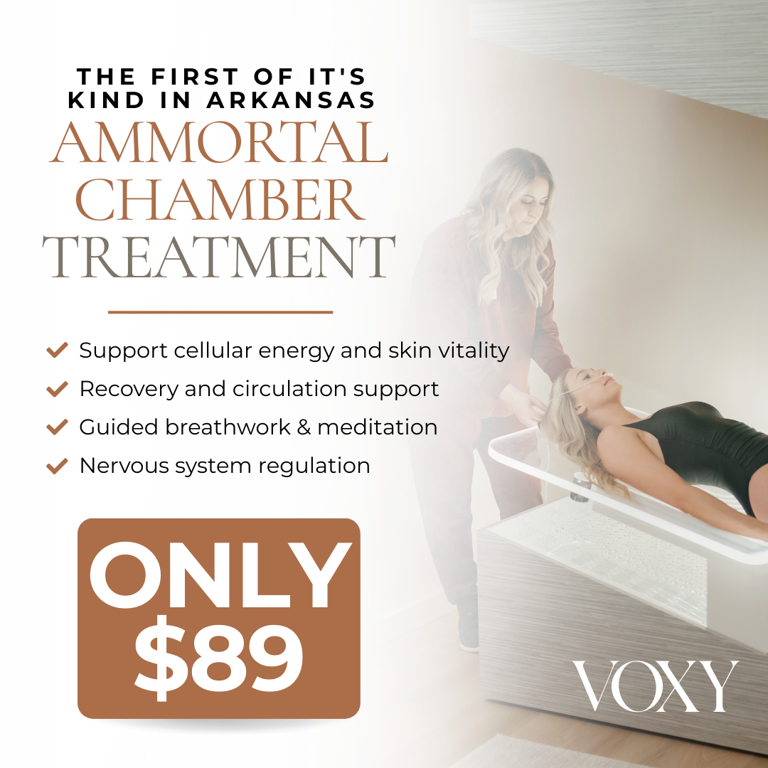 VOXY Facebook ad: Experience the Ammortal Chamber $89