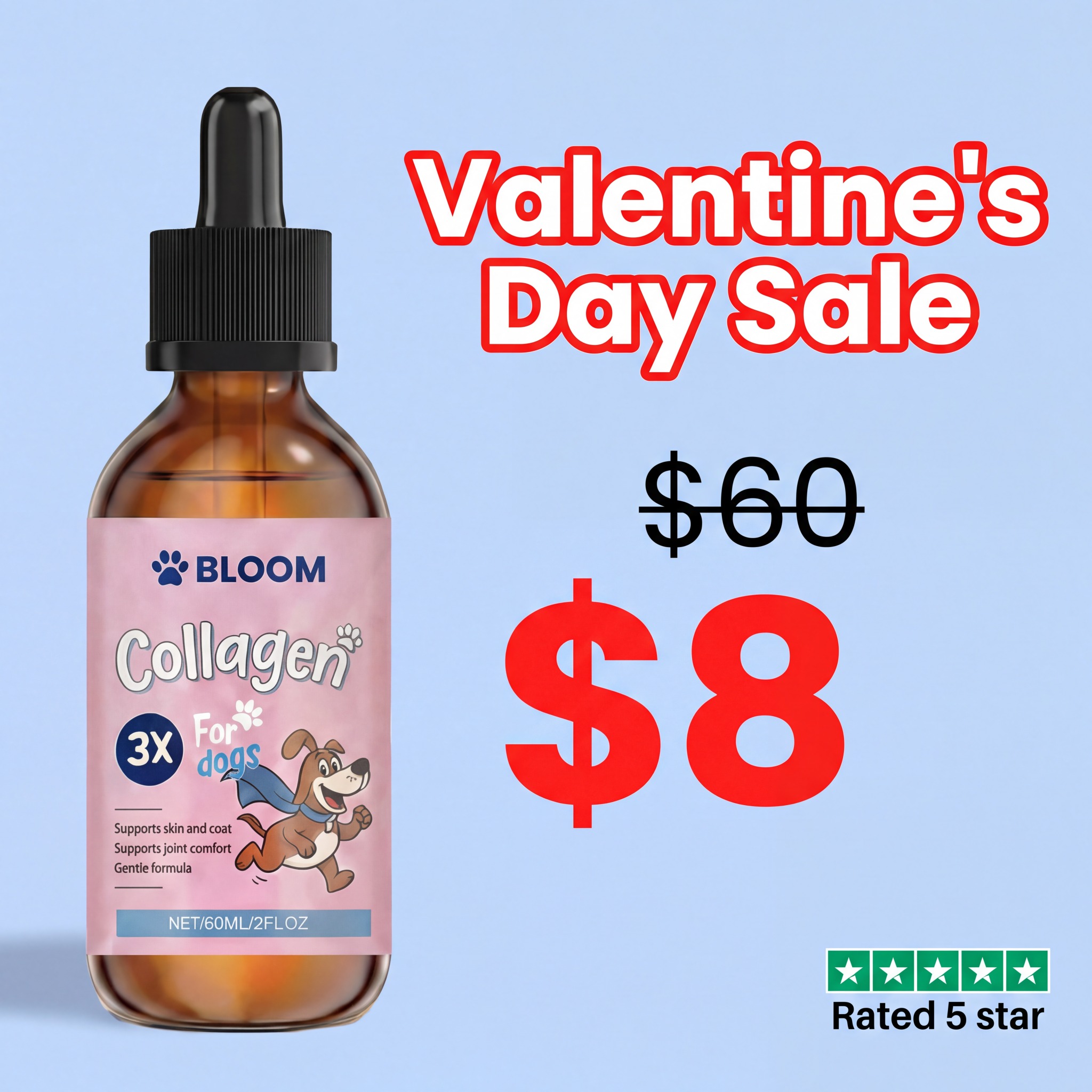 Dog Allergies Facebook ad: Get The Valentine's Day Deal