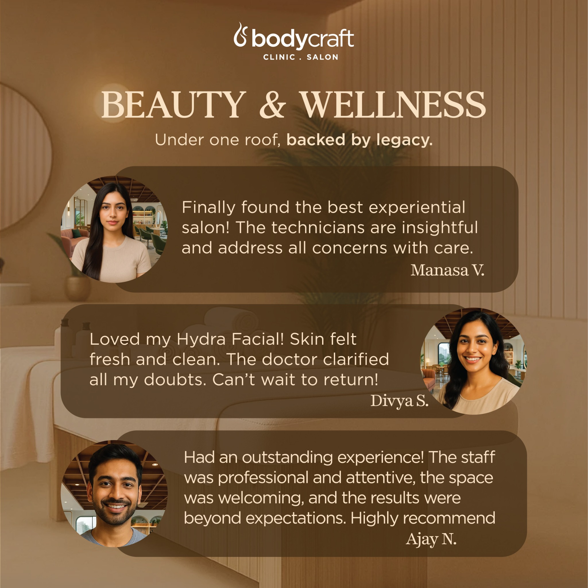 Bodycraft Spa & Salon Facebook ad