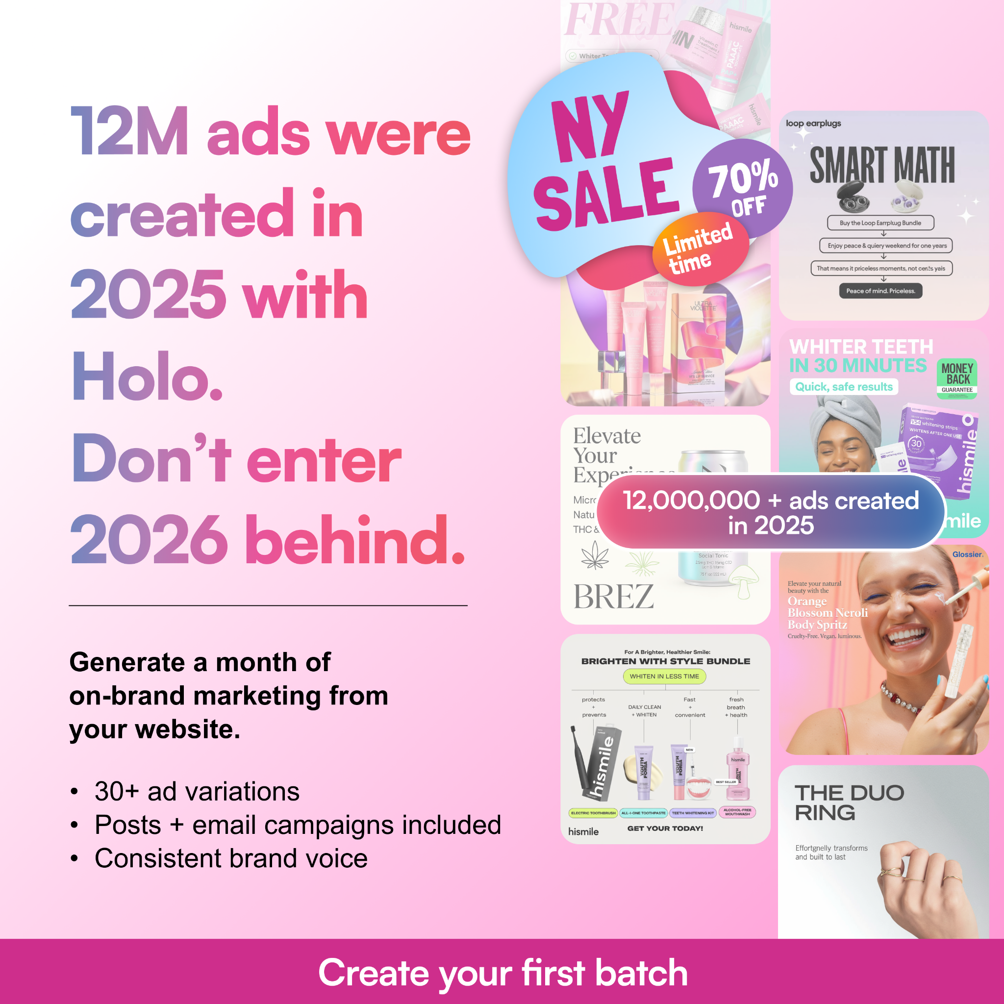 Holo Facebook ad