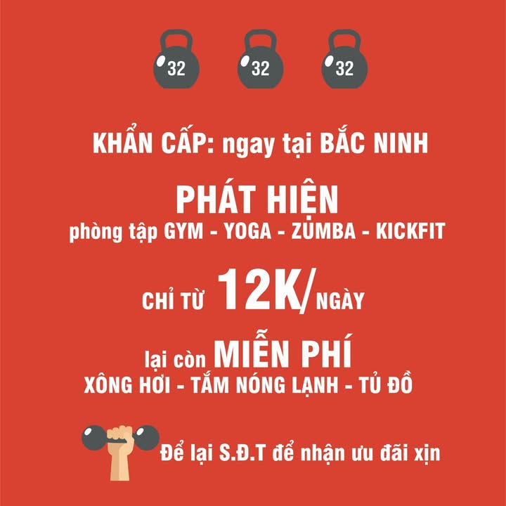 3S Wellness Bắc Ninh Facebook ad: Đăng ký trải nghiệm miễn phí ngay - Số lượng có hạn!