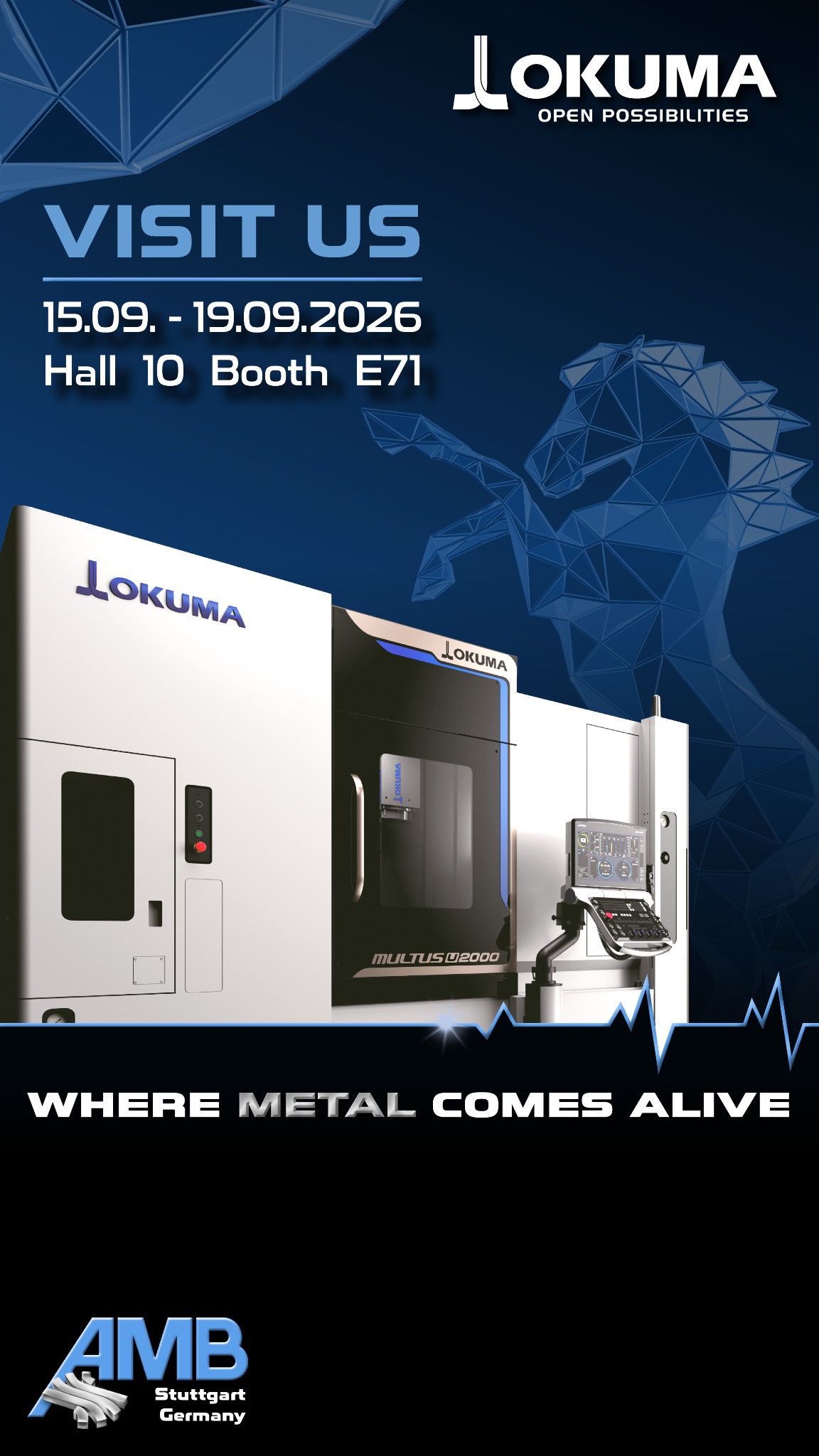 Okuma Europe GmbH Facebook ad