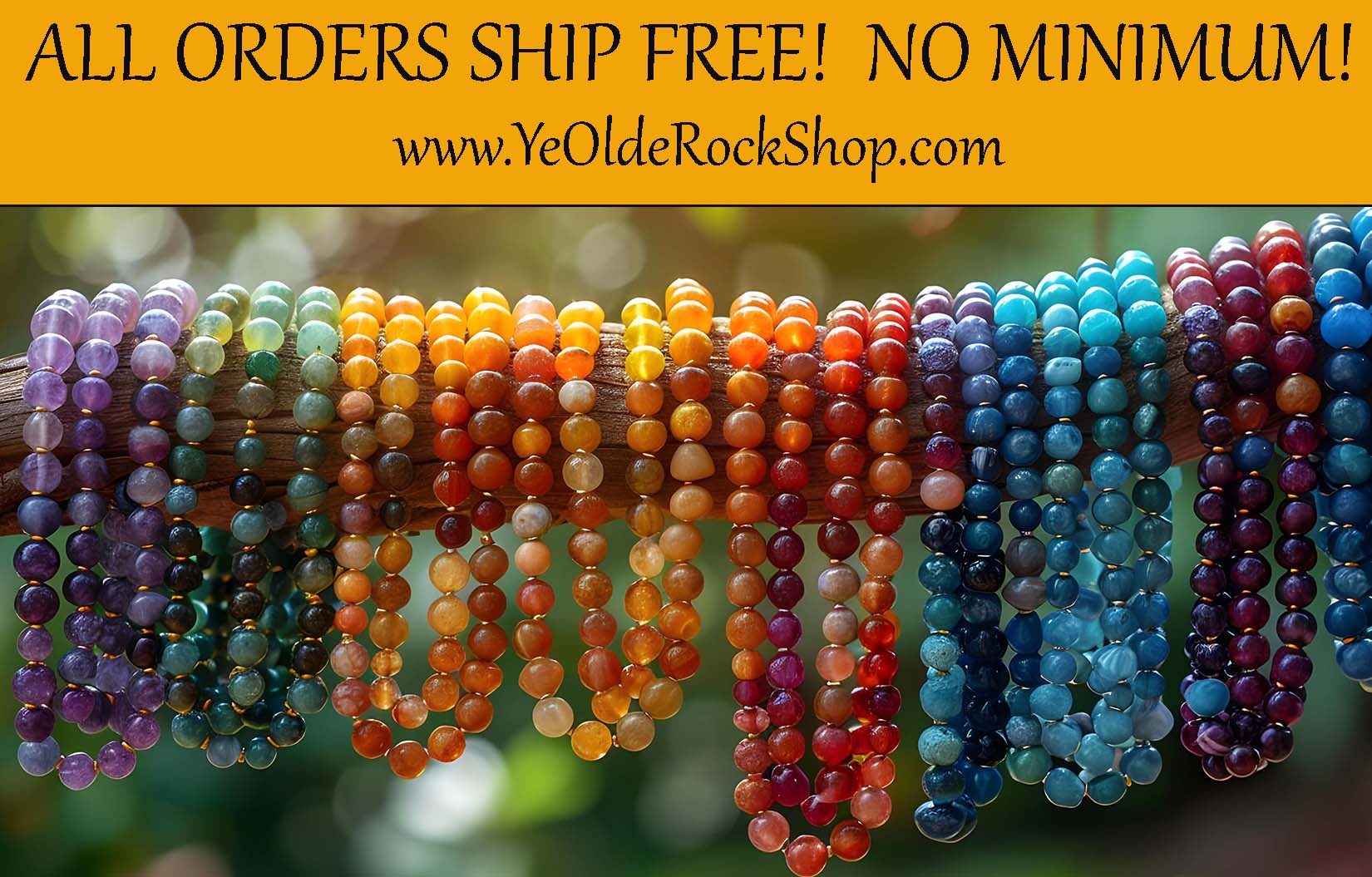 Jacobs Trading Facebook ad: Canada's Bead & Crystal Store | Ye Olde Rock Shop