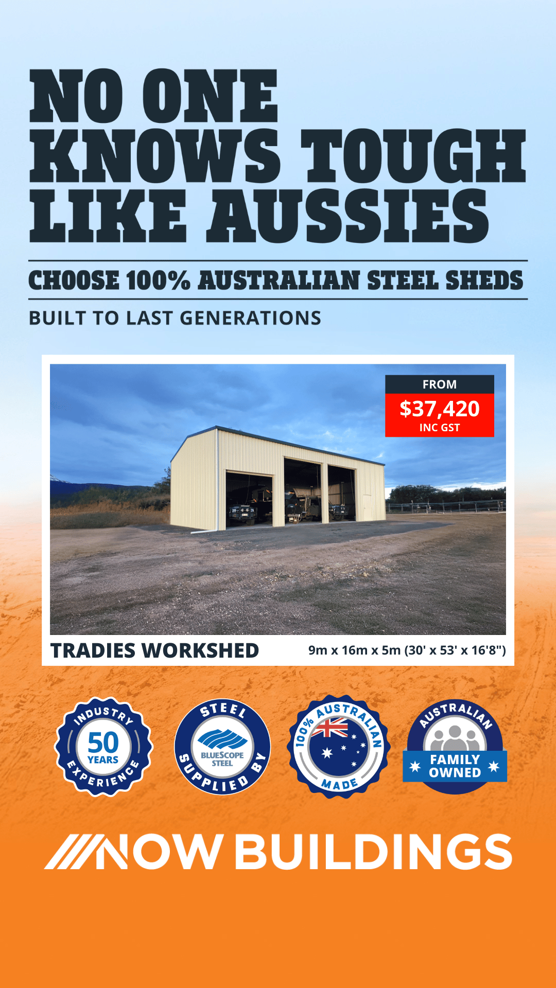 Now Buildings Facebook ad