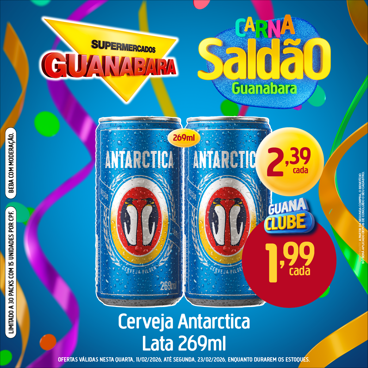 Supermercados Guanabara Facebook ad