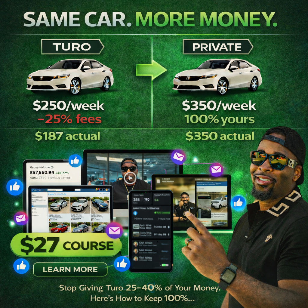 MTB Car Rental Academy Facebook ad: Don’t Rent Luxury Cars. Do This Instead.