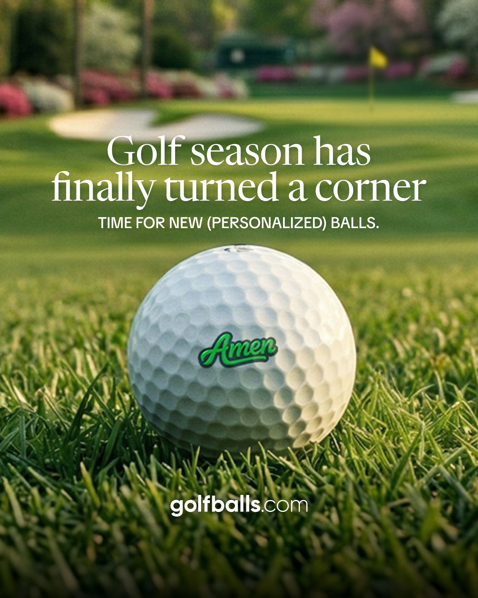 Golfballs.com Facebook ad