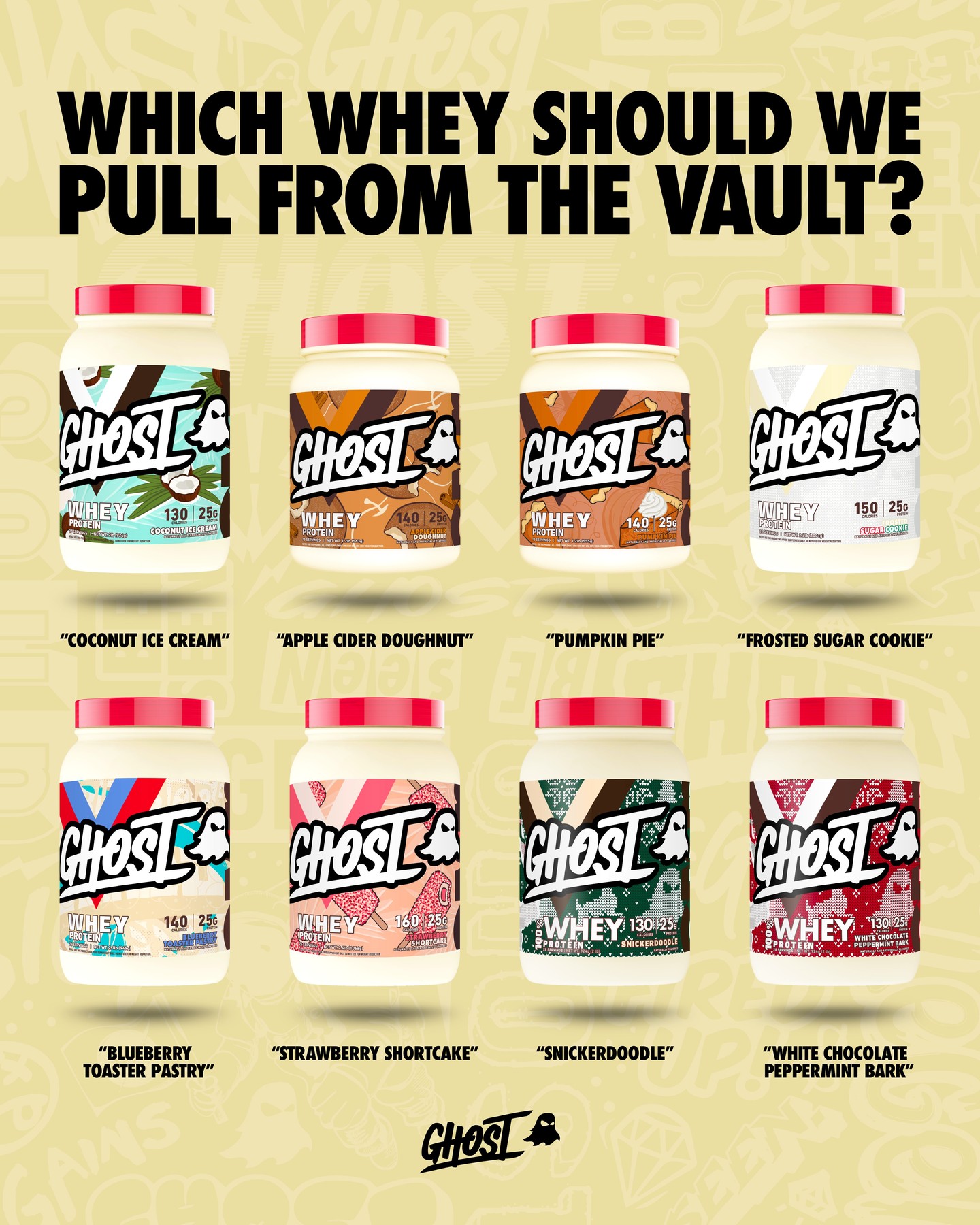 GHOST Facebook ad