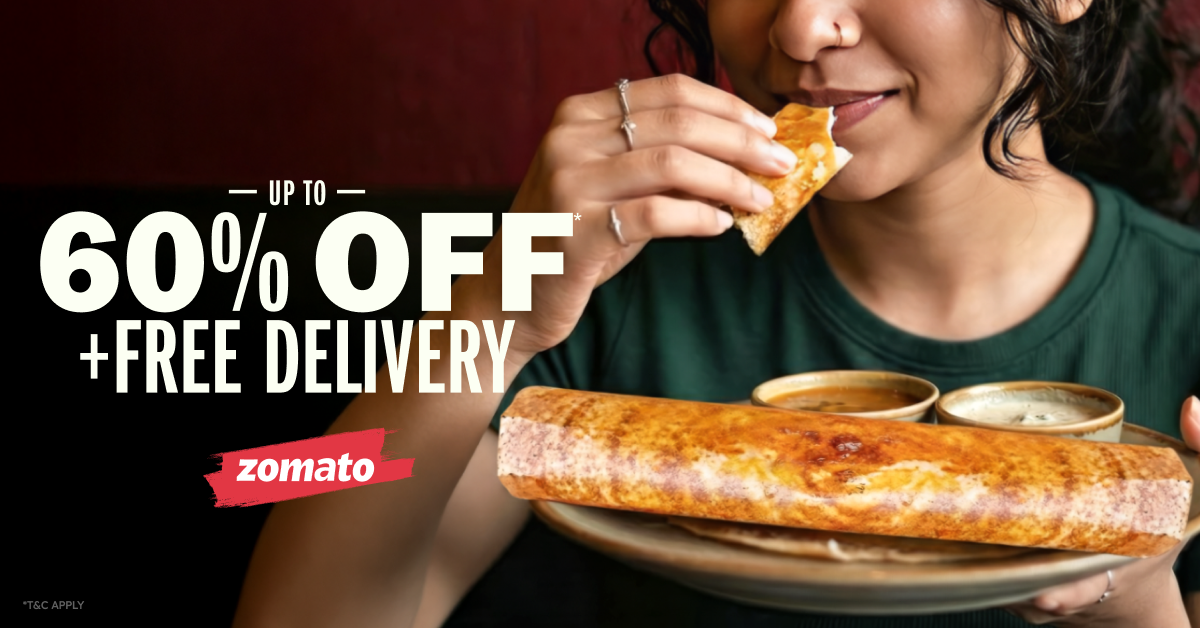 Zomato Facebook ad