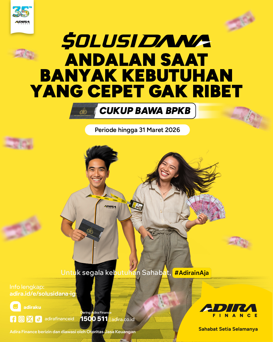 Adira Finance Facebook ad from Jan 4, 2026