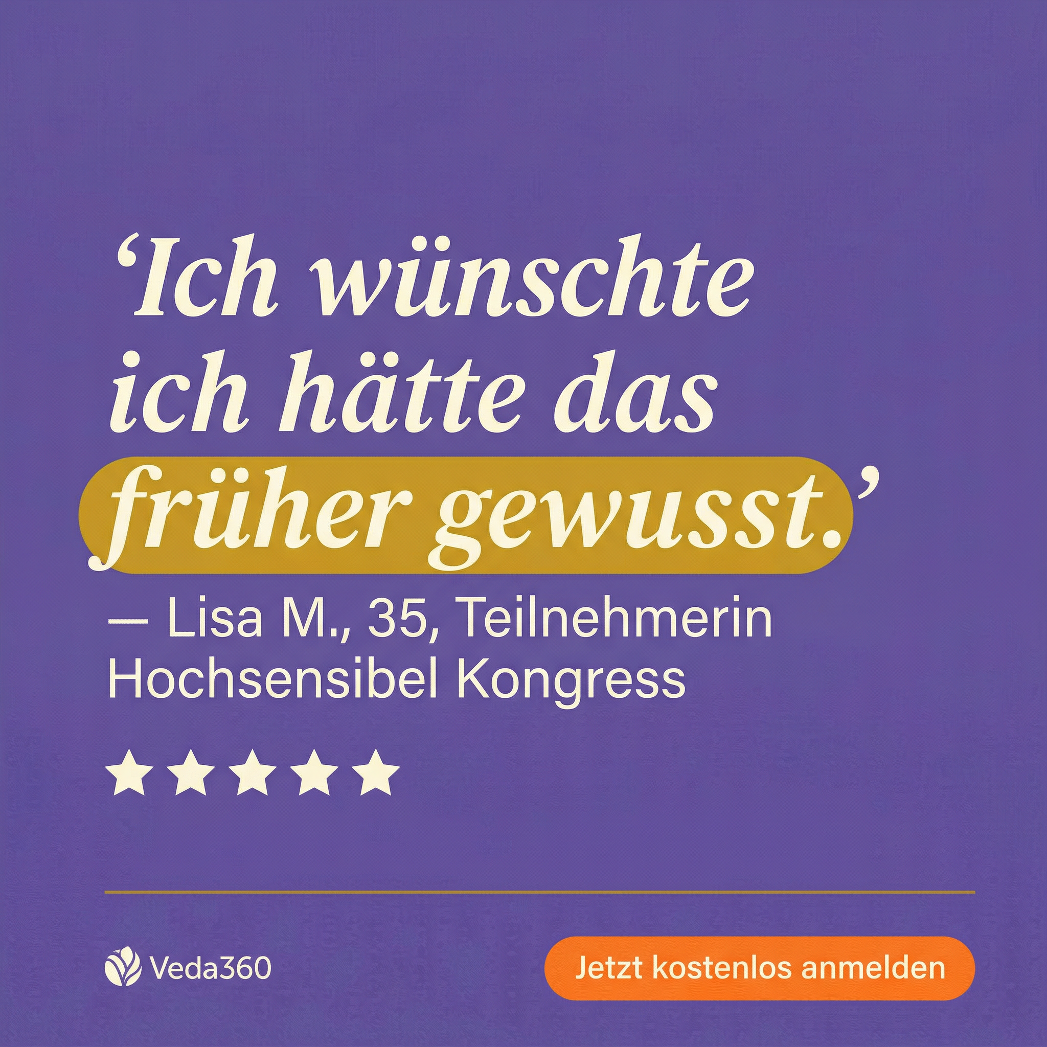 Veda360 Facebook ad