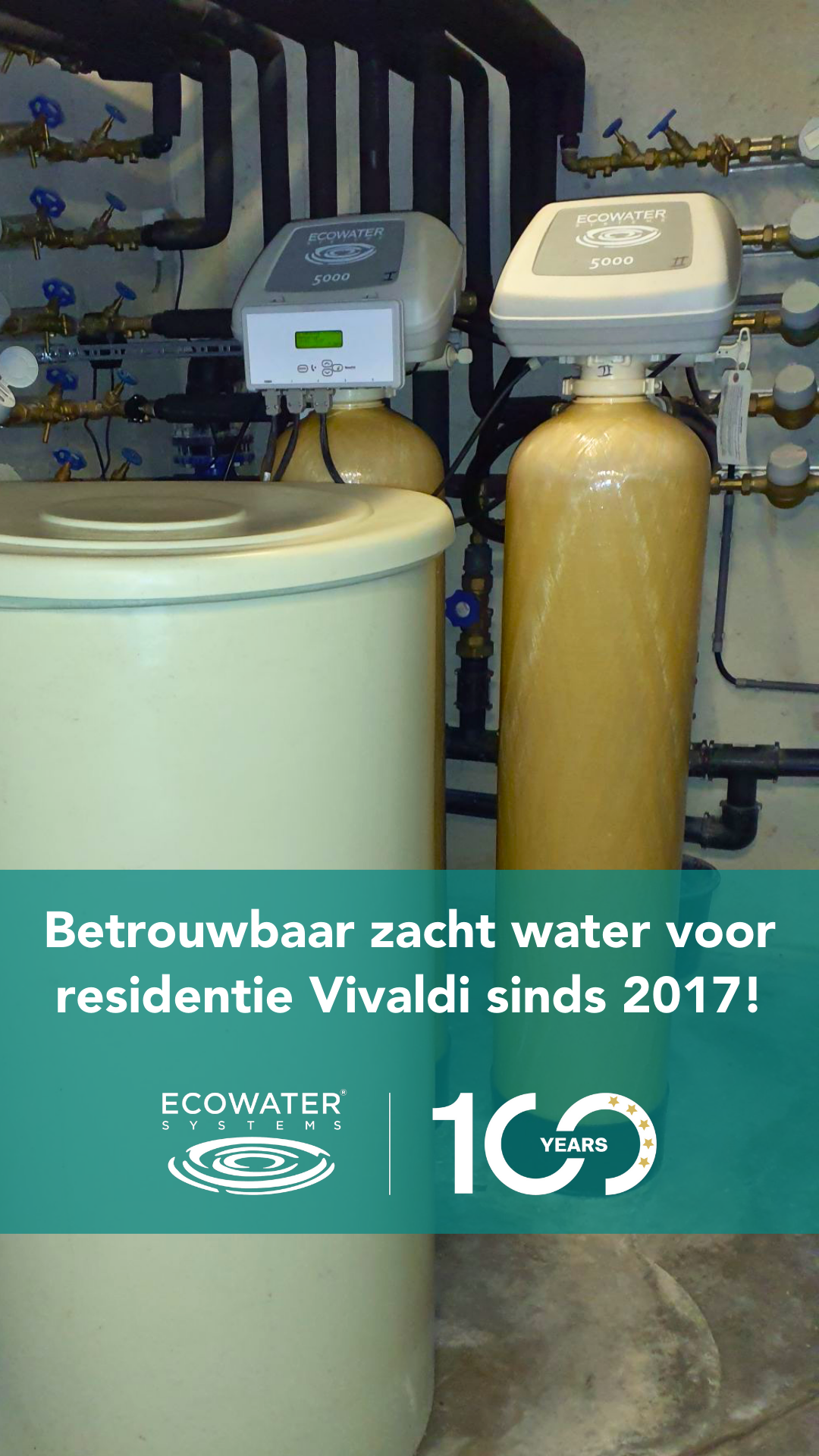 EcoWater Systems Facebook ad from Oct 1, 2025