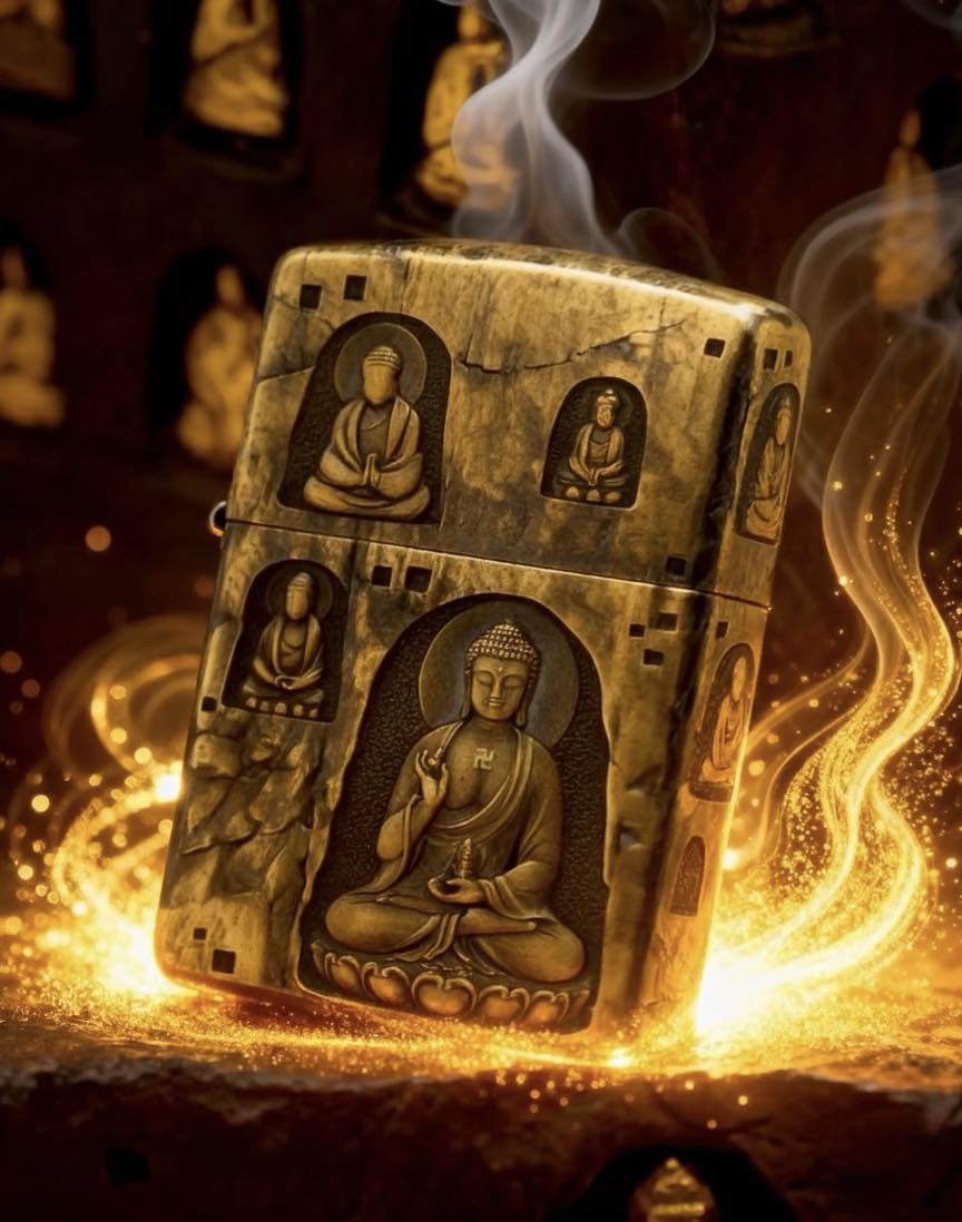 ZIPPO Custom Made Facebook ad: (PRE ORDER) ZIPPO รุ่น The Path to Buddha’s…