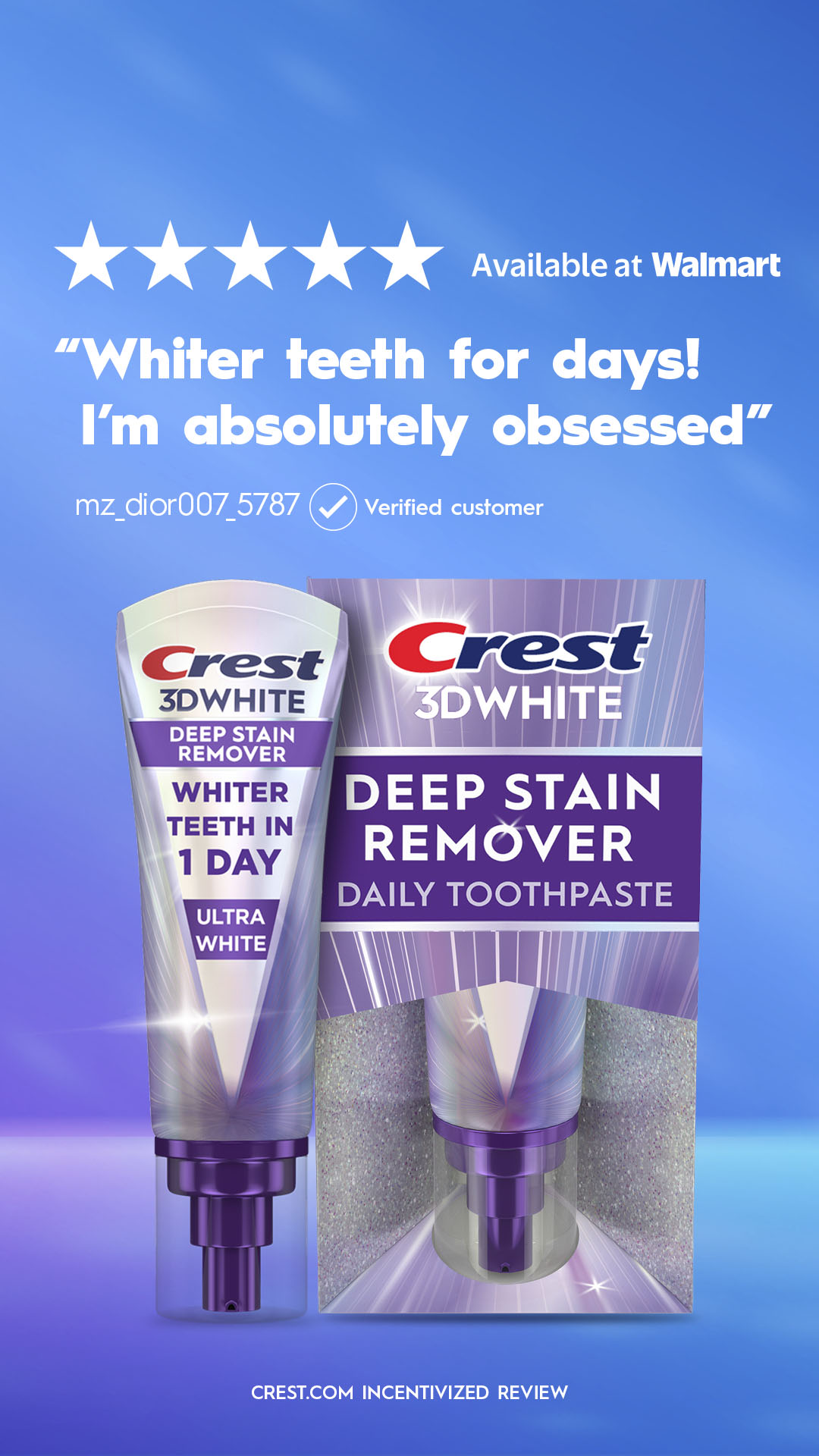 Crest Facebook ad
