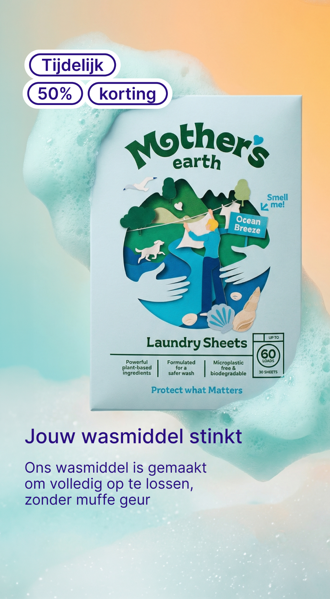 Mothers Earth Facebook ad